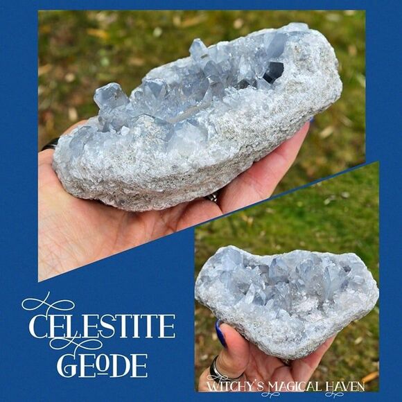Celestite Geode - Picture 4 of 13